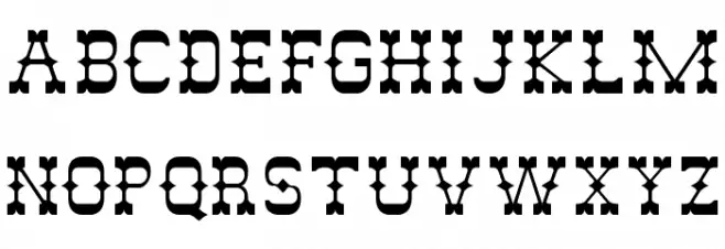AbileneFLF Font LOWERCASE
