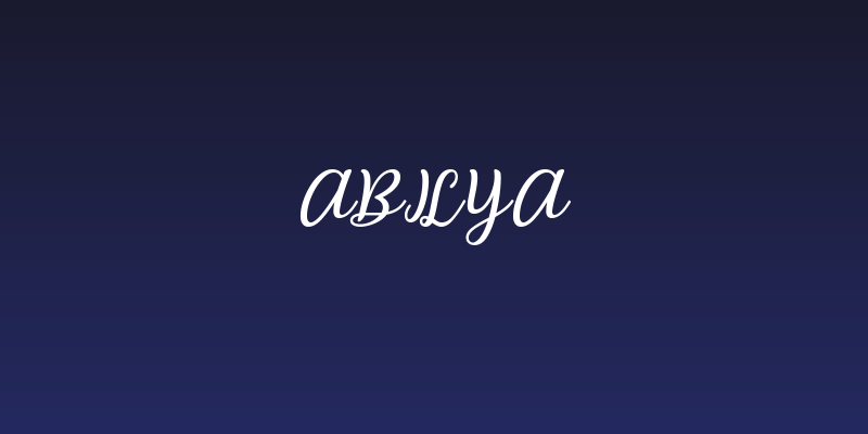 Abilya Social Header