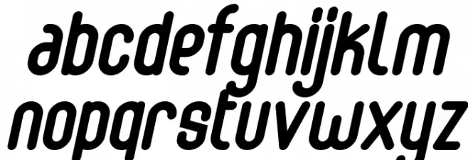 Abingdon Bold Italic फ़ॉन्ट लोअरकेस