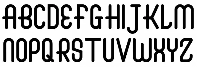 Abingdon フォント 大文字
