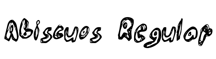 Abiscuos Regular फ़ॉन्ट