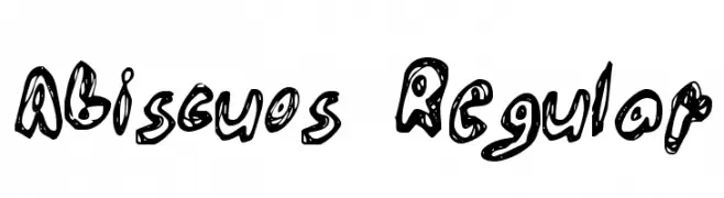 Abiscuos Regular  免费字体下载
