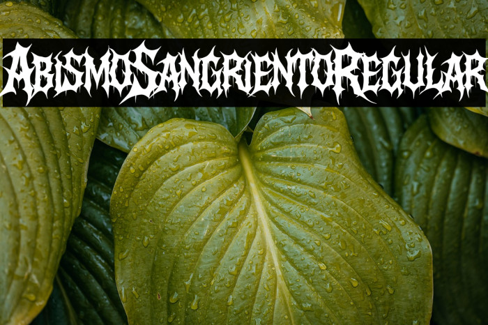 Abismo Sangriento Regular Example 1