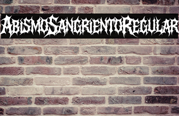 Abismo Sangriento Regular Example 3