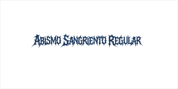 Abismo Sangriento Regular Logo