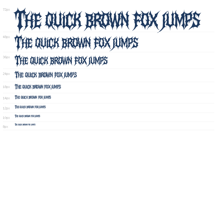 Abismo Sangriento Regular Waterfall