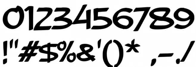 Ablasco Font OTHER CHARS