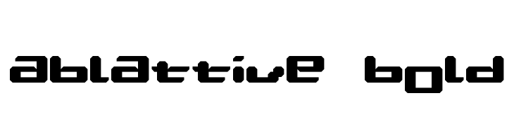 Ablattive Bold Font