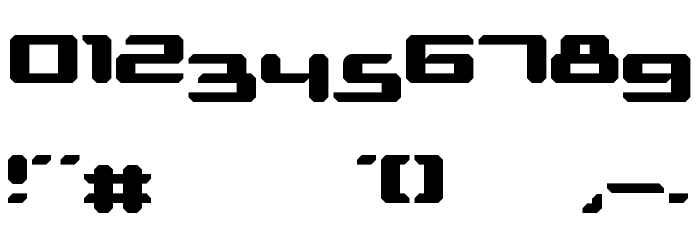 Ablattive Bold Font OTHER CHARS
