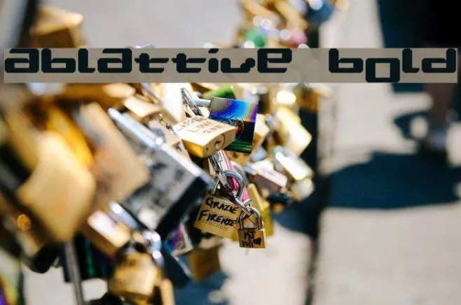 Ablattive Bold Example 3