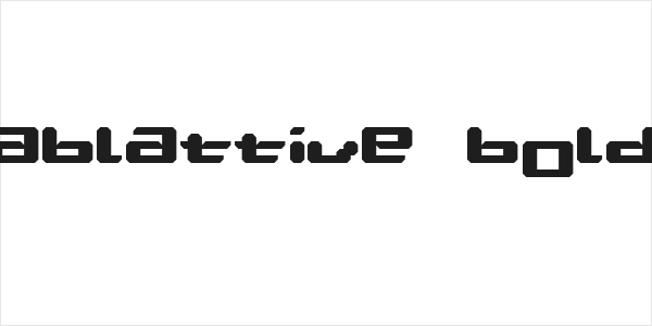 Ablattive Bold Logo