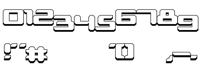 Ablattive Shadow Font OTHER CHARS