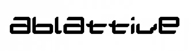 Ablattive  フリーフォントのダウンロード