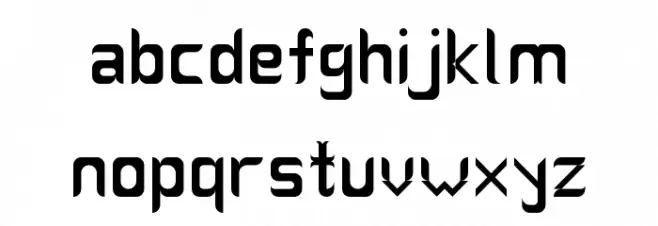 Ablution Regular 字体 小写