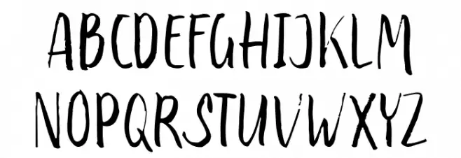 Abnada Font OTHER CHARS