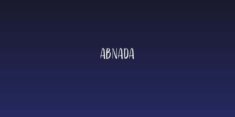 Abnada Social Header