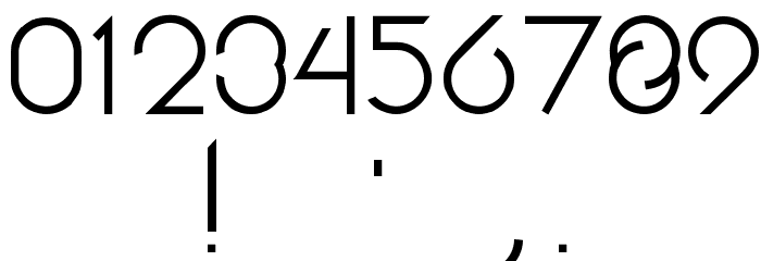 Abode Light Font OTHER CHARS