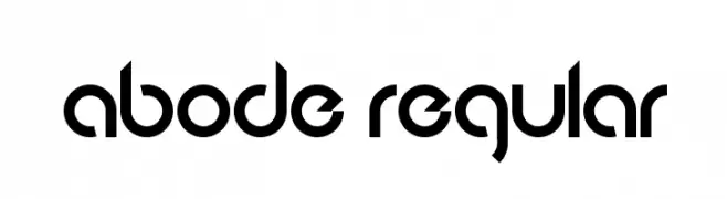 Abode Regular  Fuentes Gratis Descargar