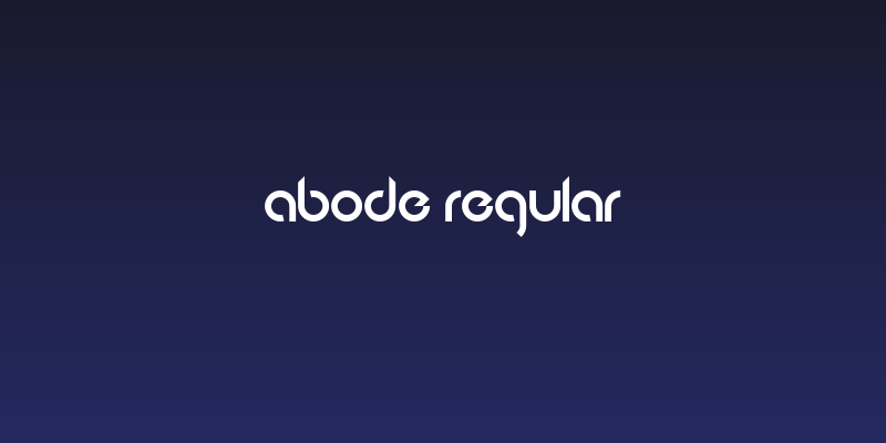 Abode Regular Social Header