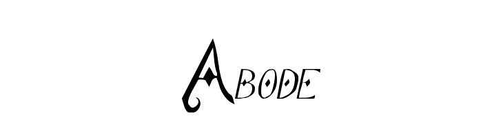 Abode  Скачать бесплатные шрифты