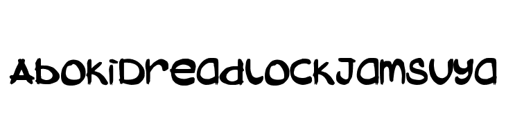 AbokiDreadlockJamSuya फ़ॉन्ट