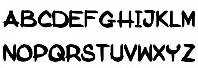 AbokiDreadlockJamSuya Schriftart Groß