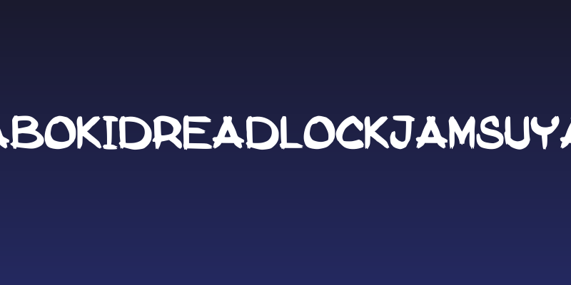 AbokiDreadlockJamSuya Social Header
