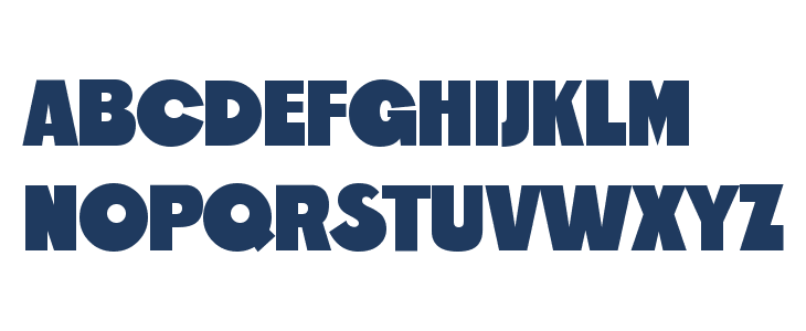 Abolda-Demo Regular Uppercase