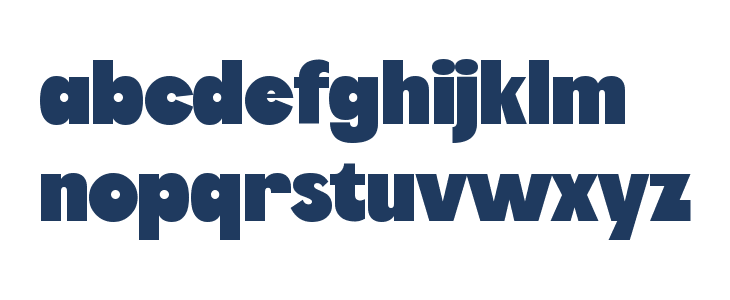 Abolda-Demo Regular Lowercase