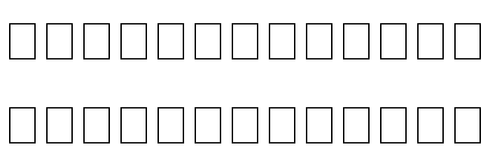 Aboriginebats 2 Font LOWERCASE