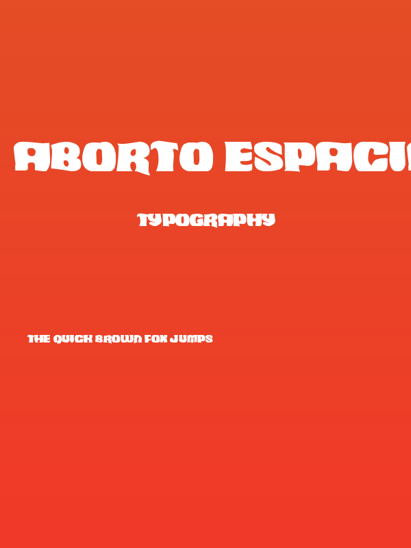Aborto Espacial Poster