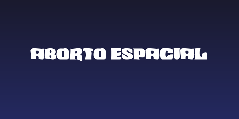 Aborto Espacial Social Header