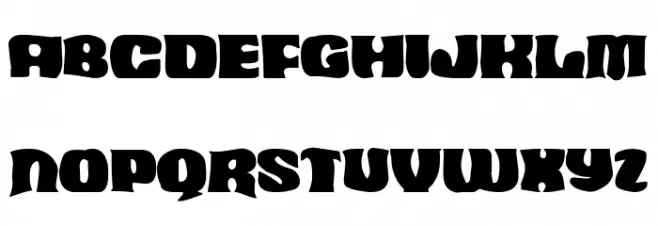 Aborto Espacial Font LOWERCASE