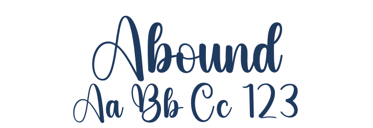 Abound Font Preview