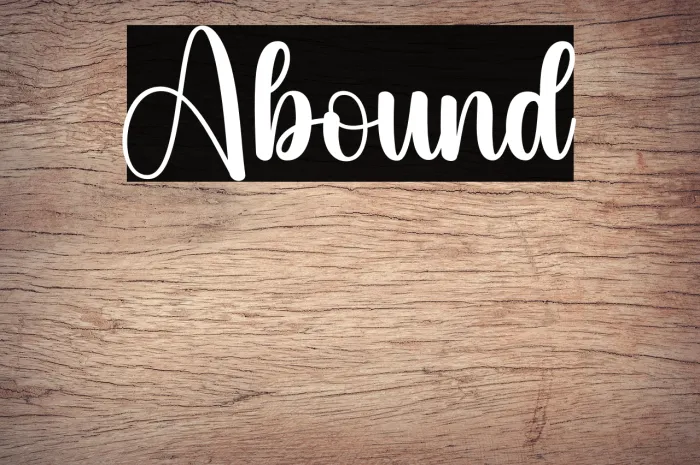 Abound Example 1