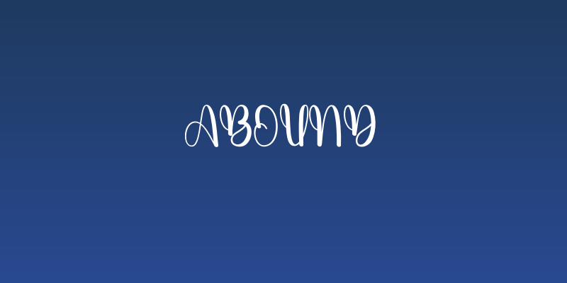 Abound Social Header