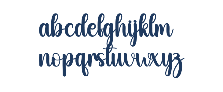 Abound Lowercase