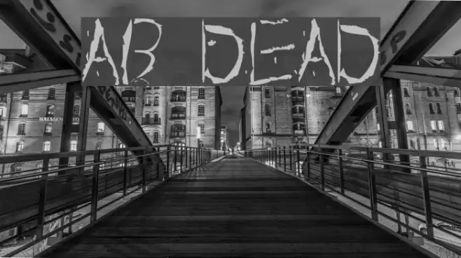 About Dead Fonte examples