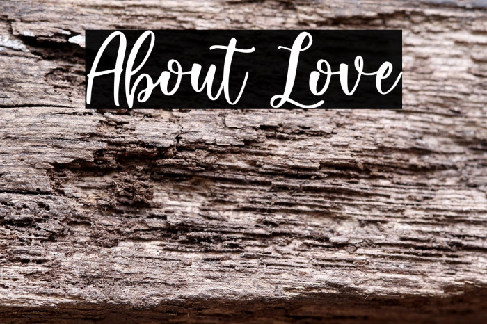 About Love Example 2