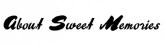 About Sweet Memories  font caratteri gratis