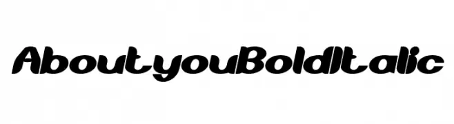 About you Bold Italic  नि: शुल्क फ़ॉन्ट्स डाउनलोड