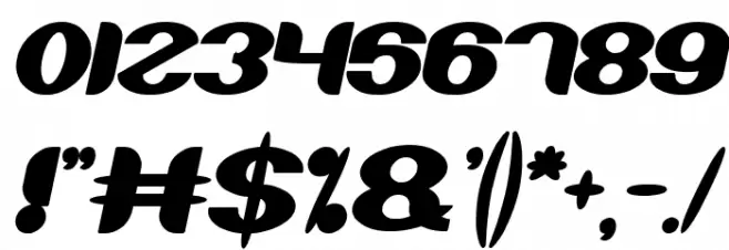 About you Bold Italic Font OTHER CHARS