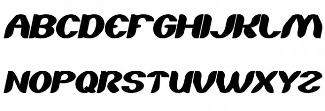 About you Bold Italic Fonte MAIÚSCULAS