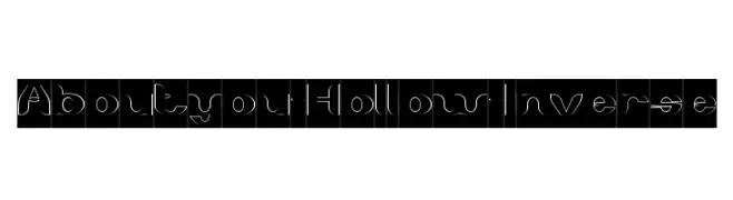 About you-Hollow-Inverse  नि: शुल्क फ़ॉन्ट्स डाउनलोड