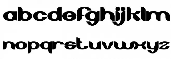 About you Font LOWERCASE