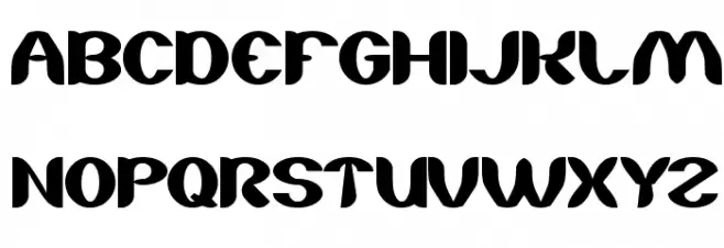 About you Font UPPERCASE