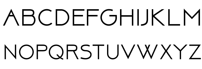 Above DEMO Regular Font LOWERCASE