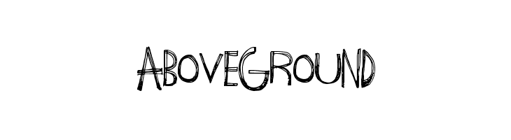 AboveGround Font
