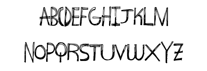 AboveGround Font LOWERCASE