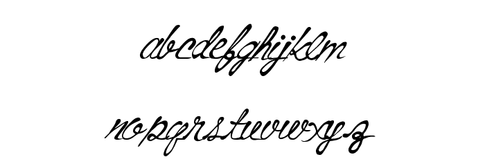 AboveStars Font LOWERCASE